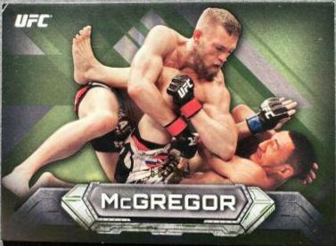 Conor McGregor 2014 Topps UFC Knockout Base #7 Mat Stock