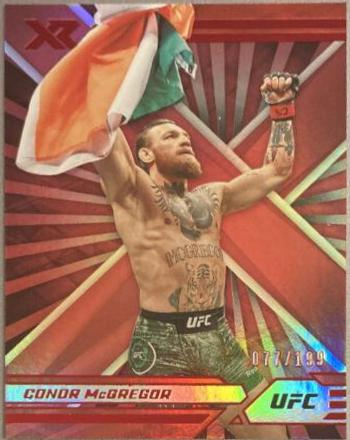 Conor McGregor 2022 Panini Chronicles UFC Base XR #286 Red