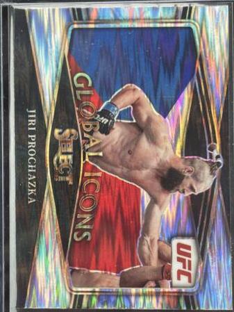 Jiri Prochazka 2022 Panini Select UFC Global Icons #24 Flash