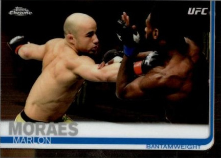 Marlon Moraes 2019 Topps Chrome UFC Base #84 Refractor