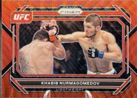 Khabib Nurmagomedov 2023 Panini Prizm UFC Base #45 Ruby Wave