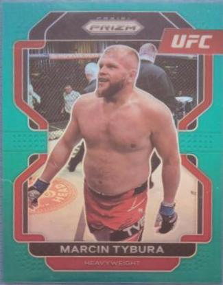 Marcin Tybura 2022 Panini Prizm UFC Base #140 Teal