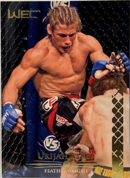 Urijah Faber 2011 Topps UFC Title Shot Base #60 Gold