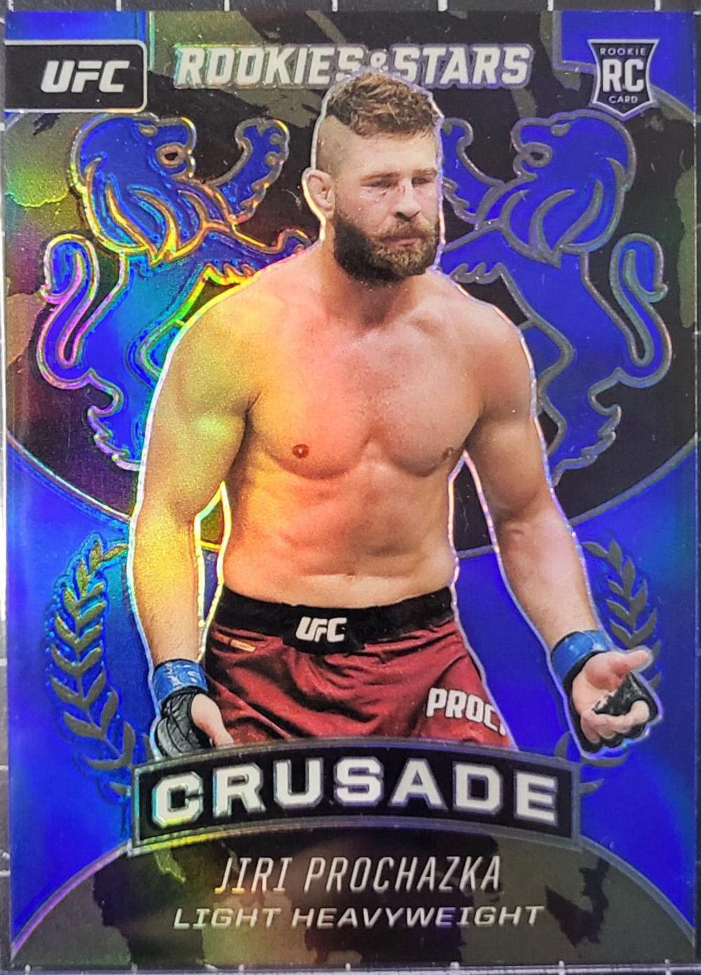 Jiri Prochazka 2021 Panini Chronicles UFC Base Crusade #232 Blue
