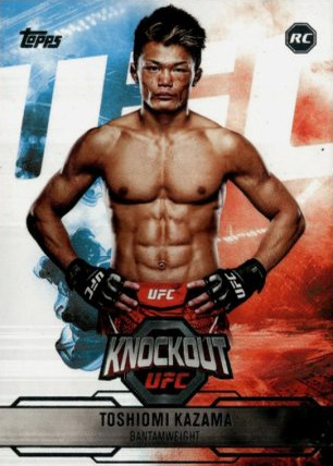 Toshiomi Kazama 2025 Topps Knockout UFC Base #74 Orange