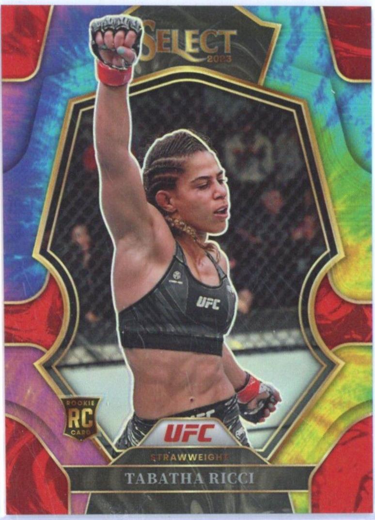 Tabatha Ricci 2023 Panini Select UFC Premier Level #151 Tie Dye