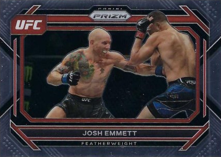 Josh Emmett 2023 Panini Prizm UFC Base #94 Octagon
