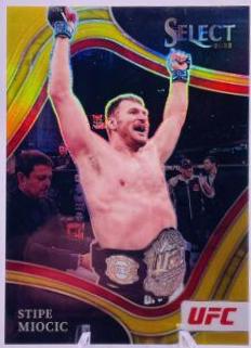 Stipe Miocic 2022 Panini Select UFC Octagonside #289 Gold