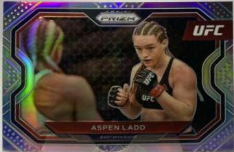 Aspen Ladd 2021 Panini Prizm UFC Base #104 Silver