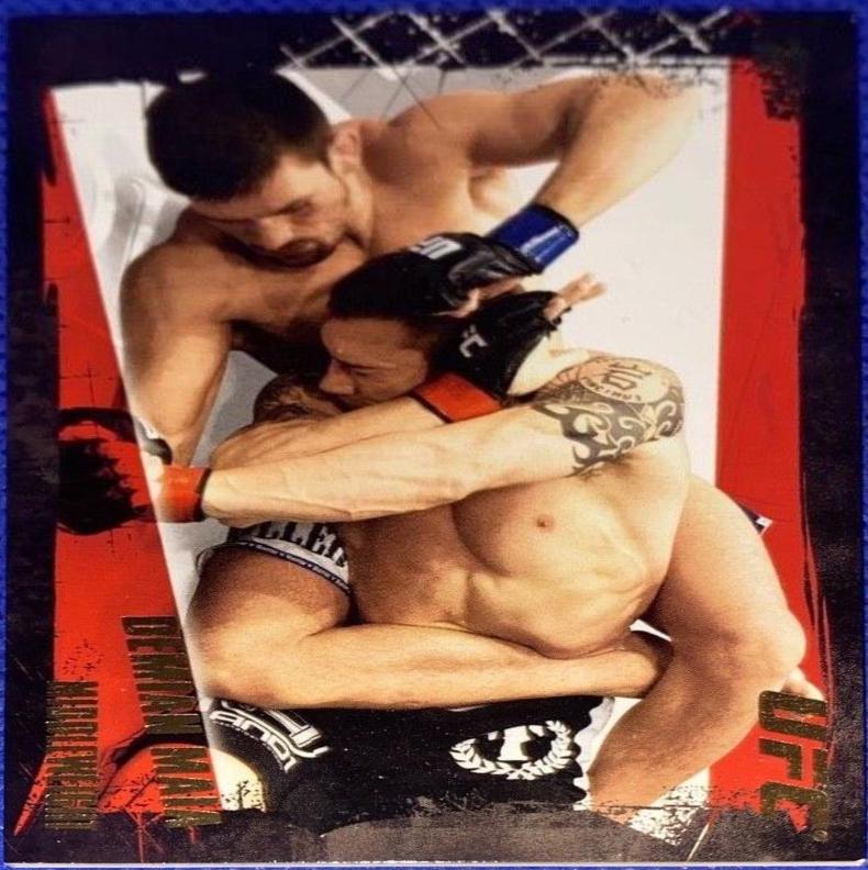 Demian Maia 2010 Topps UFC Base #67 Gold