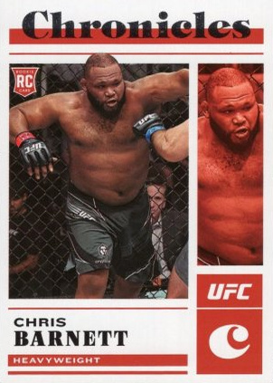 Chris Barnett 2023 Panini Chronicles UFC Base Chronicles #93 Platinum