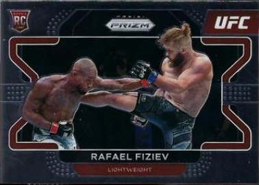 Rafael Fiziev 2022 Panini Prizm UFC Base #98 Black