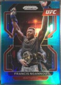 Francis Ngannou 2022 Panini Prizm UFC Base #153 Teal