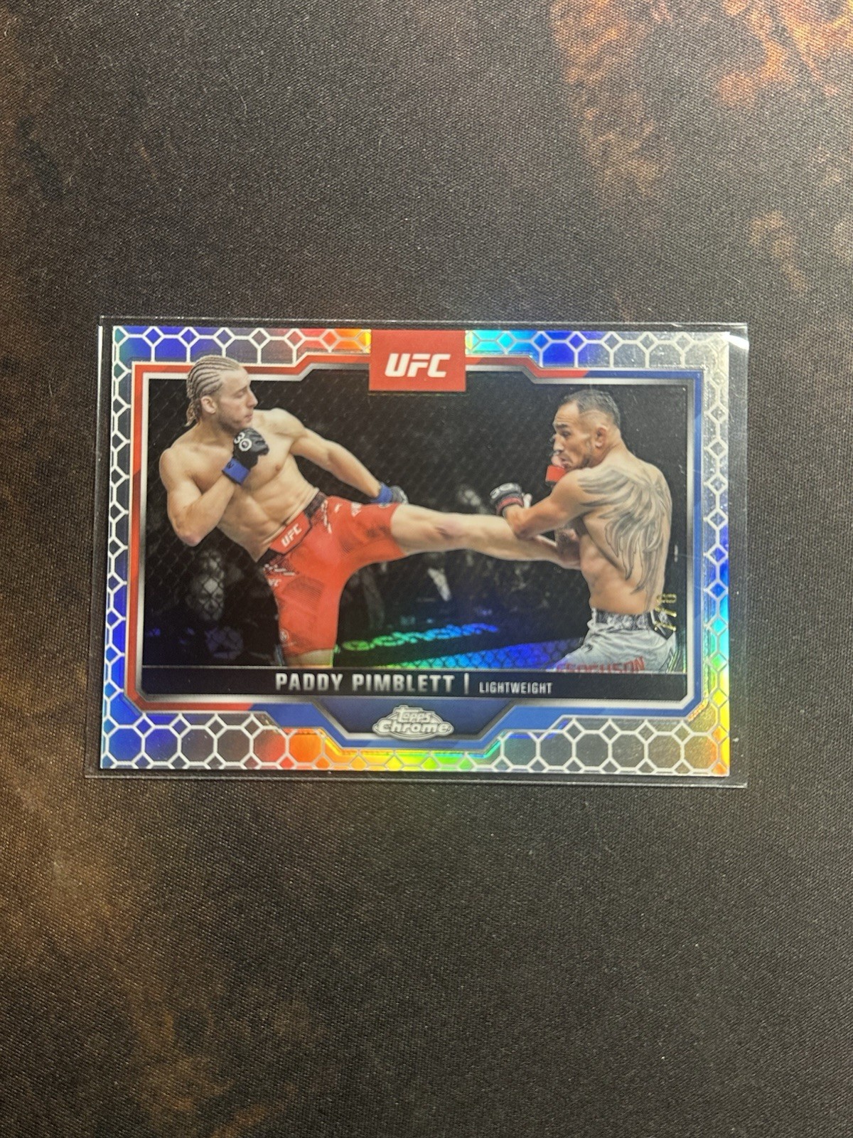 Paddy Pimblett 2025 Topps Chrome UFC Base #177 OctaFractor