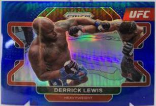 Derrick Lewis 2022 Panini Prizm UFC Base #1 Blue