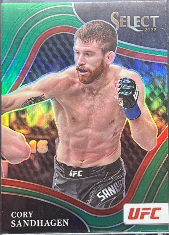 Cory Sandhagen 2022 Panini Select UFC Octagonside #245 Green