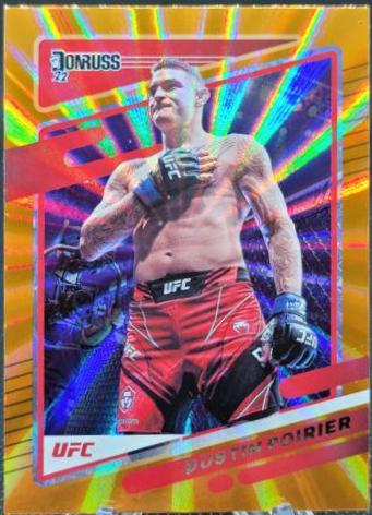 Dustin Poirier 2022 Panini Donruss UFC Base #29 Orange