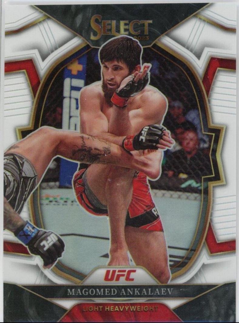 Magomed Ankalaev 2023 Panini Select UFC Concourse #39 White