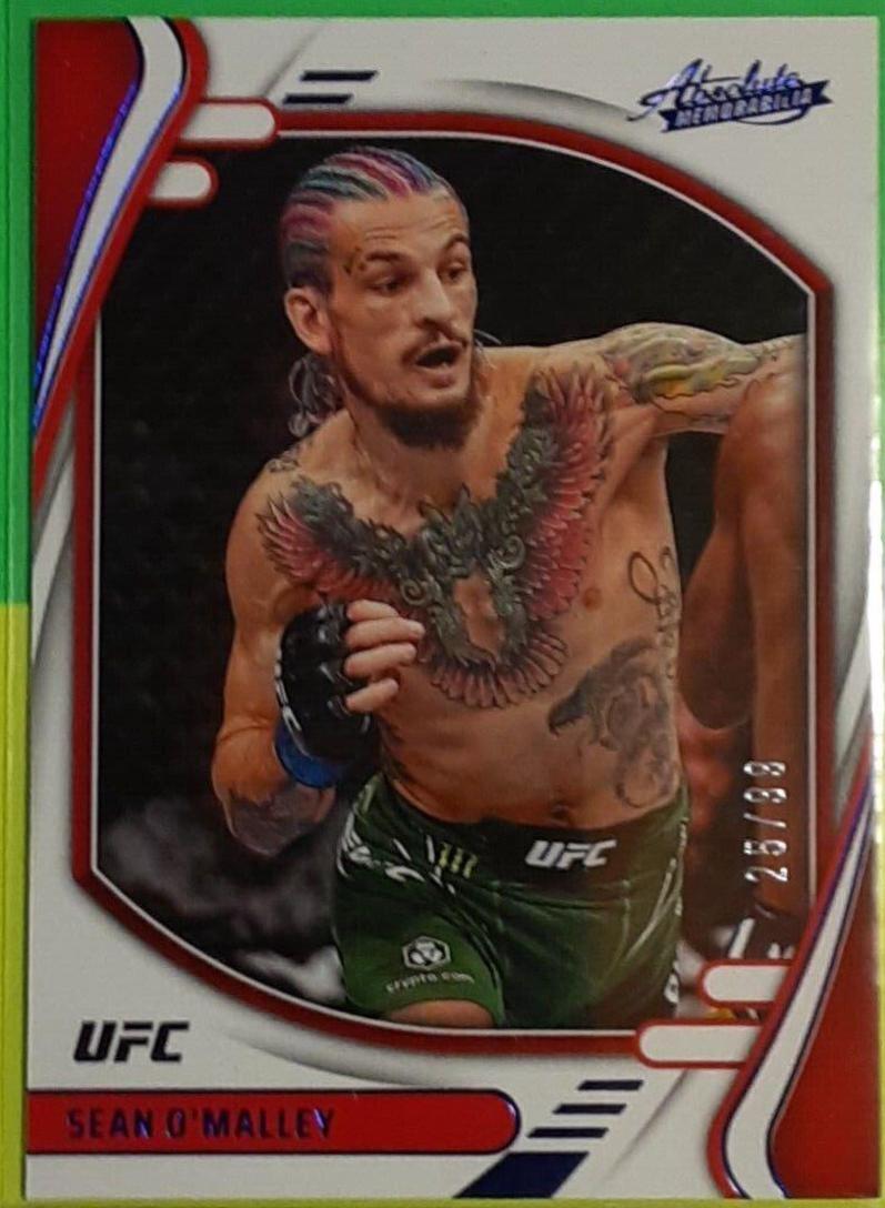 Sean O'Malley 2022 Panini Chronicles UFC Base Contenders Optic Season Ticket #372 Blue