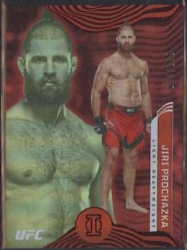 Jiri Prochazka 2022 Panini Chronicles UFC Base Flux #347 Black