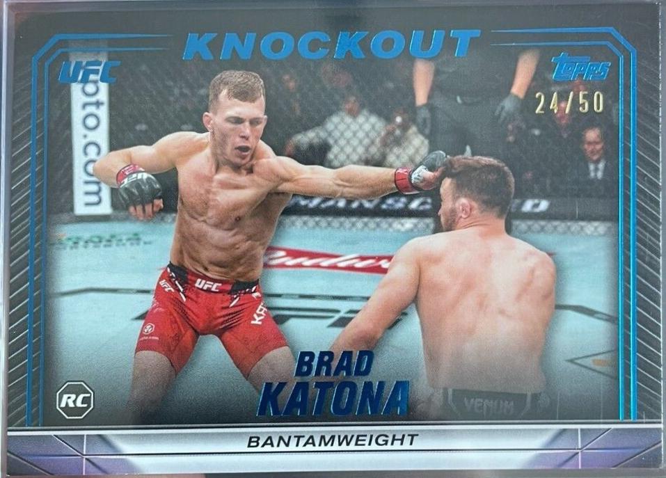 Brad Katona 2024 Topps Knockout UFC Base #68 Blue