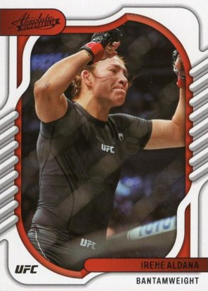 Irene Aldana 2023 Panini Chronicles UFC Base Absolute #130 Platinum