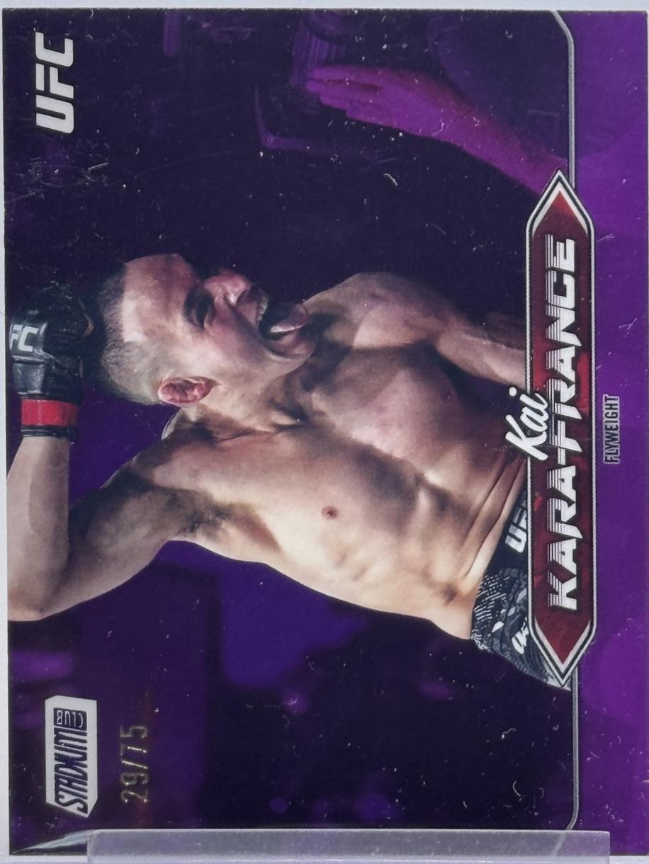 Kai Kara-France 2025 Topps Stadium Club UFC Base #67 Purple