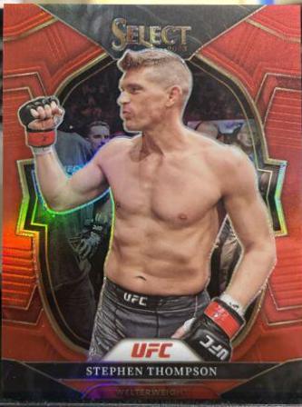 Stephen Thompson 2023 Panini Select UFC Concourse #33 Red