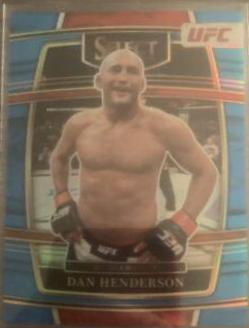 Dan Henderson 2022 Panini Select UFC Concourse #32 Light Blue