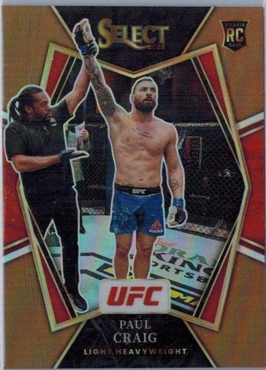 Paul Craig 2022 Panini Select UFC Premier Level #195 Bronze
