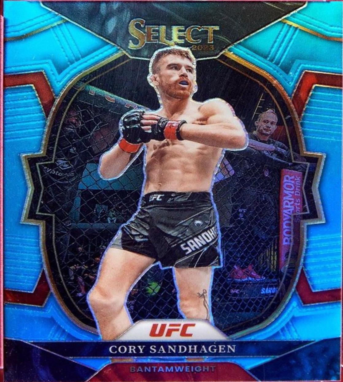 Cory Sandhagen 2023 Panini Select UFC Concourse #12 Light Blue