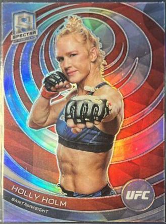 Holly Holm 2023 Panini Chronicles UFC Base Spectra #394 Silver