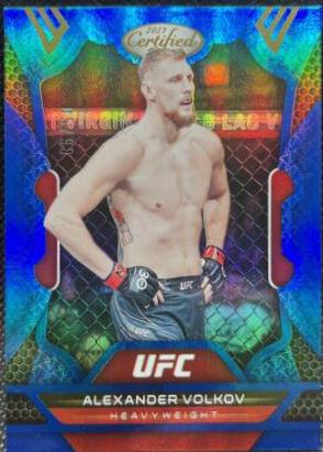 Alexander Volkov 2023 Panini Chronicles UFC Base Certified #221 Blue