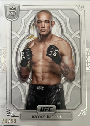 Bryan Battle 2024 Topps Royalty UFC Base #96 Platinum