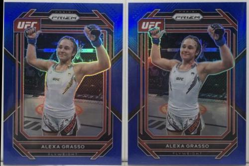 Alexa Grasso 2023 Panini Prizm UFC Base #121 Blue