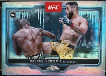 Gabriel Bonfim 2025 Topps Chrome UFC Base #26 FrozenFractor