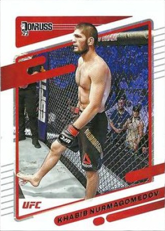 Khabib Nurmagomedov 2022 Panini Donruss UFC Base #4 Pink
