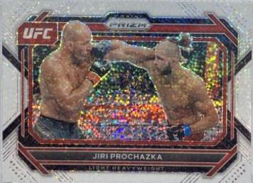 Jiri Prochazka 2023 Panini Prizm UFC Base #54 White Sparkle