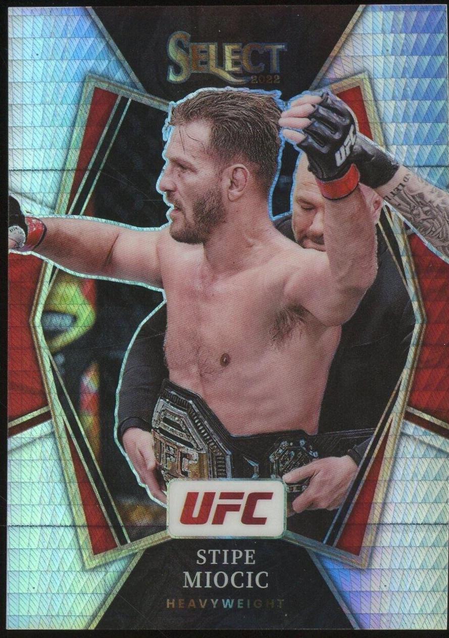 Stipe Miocic 2022 Panini Select UFC Premier Level #181 Lucky Envelopes