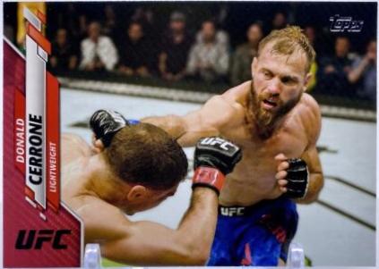 Donald Cerrone 2020 Topps UFC Base #54 Red