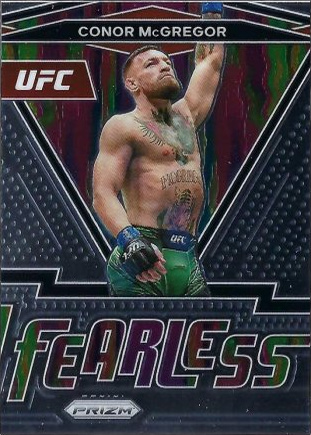 Conor McGregor 2022 Panini Prizm UFC Fearless #7 Black