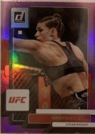 Mackenzie Dern 2023 Panini Donruss UFC Base #15 Purple Flood