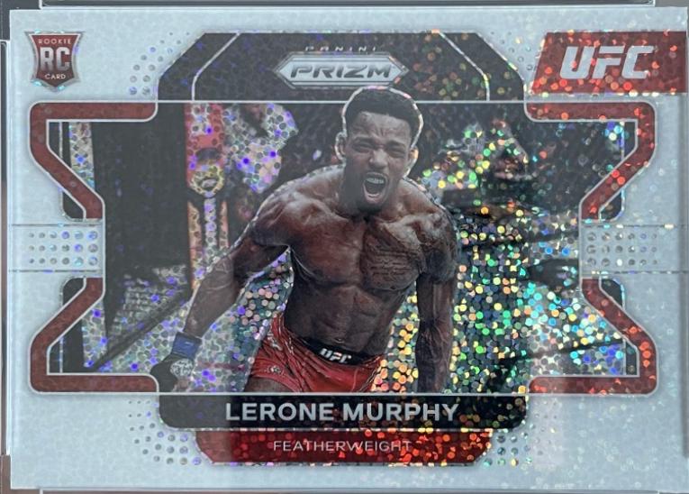 Lerone Murphy 2022 Panini Prizm UFC Base #6 White Sparkle