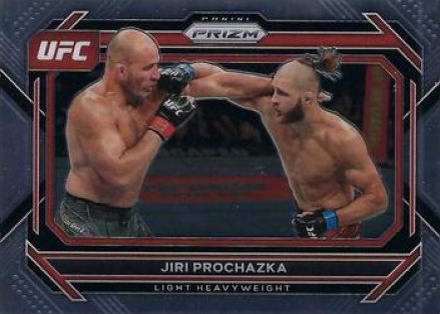 Jiri Prochazka 2023 Panini Prizm UFC Base #54 Black