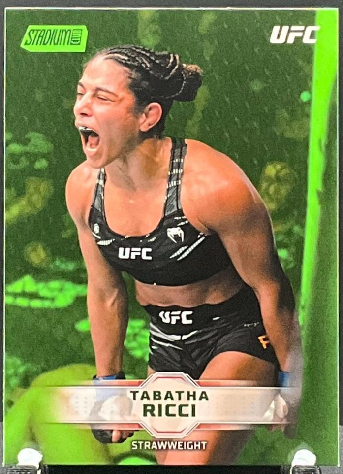 Tabatha Ricci 2026 Topps Stadium Club UFC Base #132 Lime Green