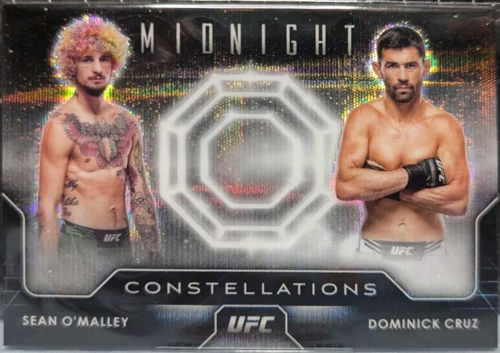 Dominick Cruz / Sean O'Malley 2024 Topps Midnight UFC Constellations #CO-6 Moon Beam