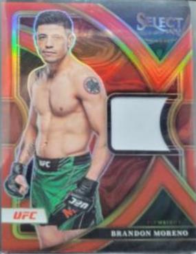 Brandon Moreno 2023 Panini Select UFC Premier Level #130 Red Disco