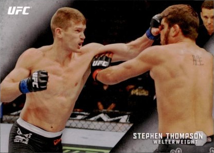 Stephen Thompson 2015 Topps UFC Knockout Base #85 Red