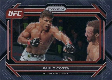 Paulo Costa 2023 Panini Prizm UFC Base #79 Gold