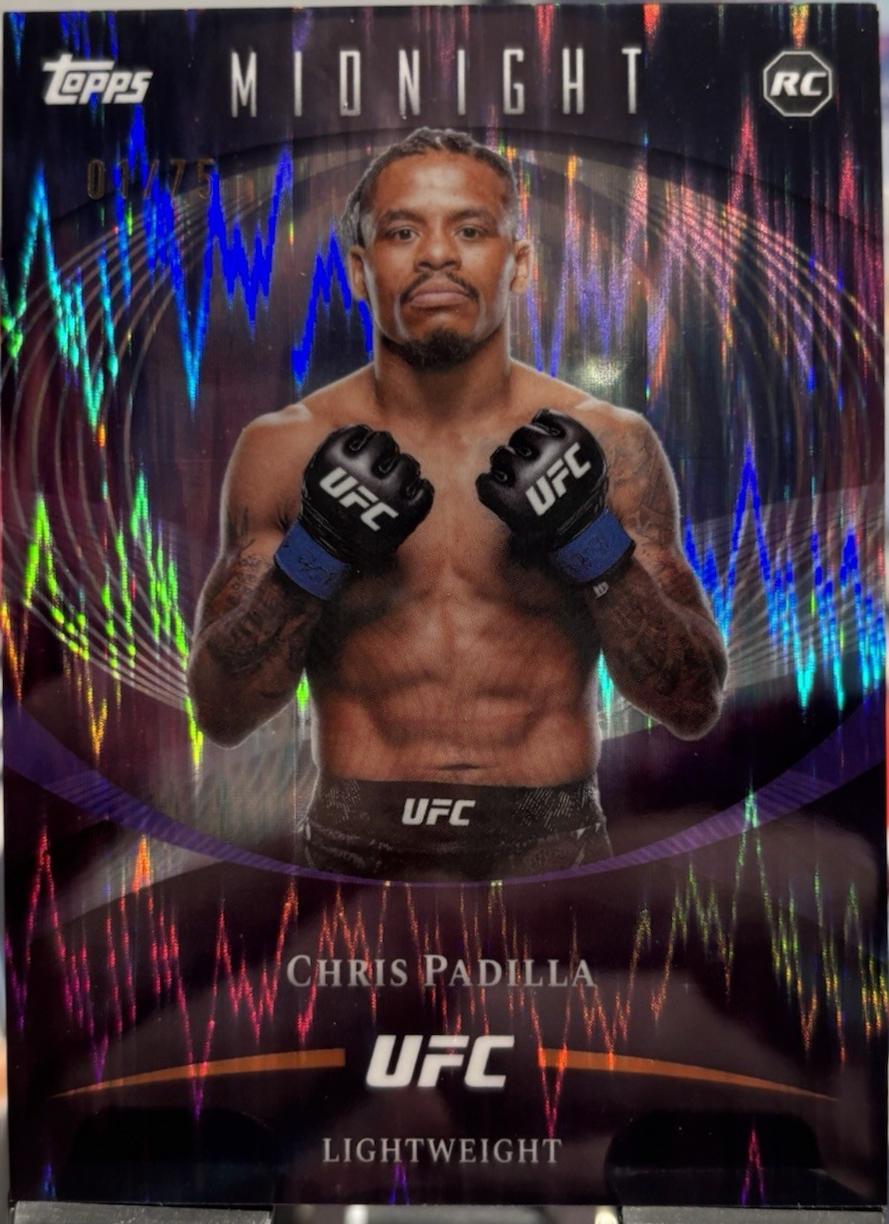 Chris Padilla 2026 Topps Midnight UFC Base #56 Dusk